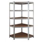 Стелаж кутовий LEOBRO Premium 180 х 90 х 40 см, 175кг/полиця, 5 полиць (LB-R123) - 11