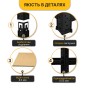 Стелаж кутовий LEOBRO Premium Black 180 х 90 х 40 см, 175кг/полиця, 5 полиць (LB-R124) - 7
