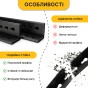 Стелаж з металевими полицями LEOBRO 182 х 90 х 40 см, 175кг/полиця, 5 полиць (LB-R127) - 7