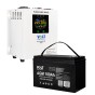 Комплект Гібридний ДБЖ/інвертор Volt Polska SINUS PRO 800 S + Акумулятор Volt Polska 100 Ah 12V - 1