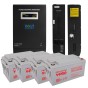 Комплект Гібридний ДБЖ/інвертор Volt Polska SINUS PRO 5000 E + 4 Акумулятора AGM Volt Polska 74 Ah  - 1