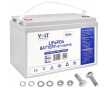 Акумулятор Volt Polska LiFePO₄ 12,8 V 100 Ah (150 A) + BMS + Bluetooth + нагрівальний мат - 1