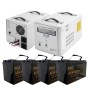 Комплект Гібридний ДБЖ/інвертор Volt Polska SINUS PRO 3000 E + 4 Акумулятора AGM Volt Polska 100 Ah  - 1