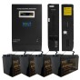 Комплект Гібридний ДБЖ/інвертор Volt Polska SINUS PRO 5000 E + 4 Акумулятора AGM Volt Polska 100 Ah  - 1