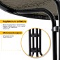 Комплект садових меблів LEOBRO Comfort 4 крісла + круглий столик (LB-1052-51) - 6