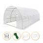 Посилена садова теплиця парник LEOBRO Garden 18м2 White (LB-18M25W) - 1