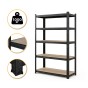 Стелаж LEOBRO Premium Black 180 х 100 х 50 см, 200кг/полиця, 5 полиць (LB-R129) - 1