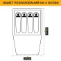 Туристичний намет LEOBRO Pro Camp Haki (LB-1089) - 3