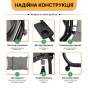 Велика гойдалка з подушками LEOBRO Luxury Grey (LB-1042) - 5