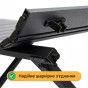 Розкладний туристичний стіл LEOBRO Camp Black M (LB-1066) - 5