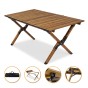 Раскладной туристический стол LEOBRO Camp Wood L (LB-1067) раскладной туристический стол LEOBRO Camp Wood L (LB-1067) - 1