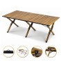 Розкладний туристичний стіл LEOBRO Camp Wood XL (LB-1069) - 1