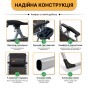 Посилений шезлонг до 150 кг LEOBRO Zero Gravity Premium Brown Rattan (LB-1119) - 5