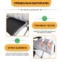 Розкладне крісло шезлонг LEOBRO Zero Gravity Premium Plus Сірий (LB-ZGC-E1-GRY) - 8