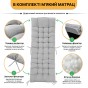 Розкладне крісло шезлонг LEOBRO Zero Gravity Premium Plus Сірий (LB-ZGC-E1-GRY) - 9