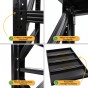 Металевий стелаж LEOBRO Premium Pro 200 х 200 х 50 см, 300кг/полиця, 5 полиць (LB-R131) - 4