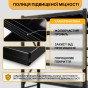 Металевий стелаж LEOBRO Premium Pro 200 х 200 х 50 см, 300кг/полиця, 5 полиць (LB-R131) - 6