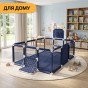 Дитячий манеж LEOBRO Multisport 120 x 180 см Синій (LB-1138) - 2