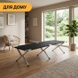 Армійська похідна розкладачка LEOBRO до 150 кг Чорна (LB-MC-B1-BLK) - 11