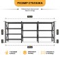 Металлический стеллаж LEOBRO Premium Pro 200х600х50 см (300 кг/полка, 10 полок, 3 секции, LB-R131) - 2