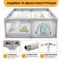 Дитячий манеж LEOBRO "Діно мандрівник" 180 x 200 см (LB-1149) - 3