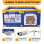 Детский манеж LEOBRO «Маленький астронавт» 120 x 120 см (LB-1163) - 4