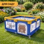 Детский манеж LEOBRO «Маленький астронавт» 120 x 120 см (LB-1163) - 9