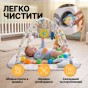 Дитячий розвивальний килимок 4 в 1 "Сонячне сафарі" з кульками LEOBRO (LB-1183) - 6
