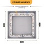 Дитячий манеж LEOBRO "Вовчик і зайчик" 120 x 120 см (LB-1169) - 2