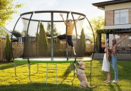 Батут Zipro Premium 374 см із внутрішньою захисною сіткою Jump Pro 12FT IN