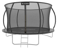 Батут із внутрішньою захисною сіткою 312 см LEOBRO Premium Pro 10FT BLACK
