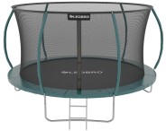 Батут із внутрішньою захисною сіткою 312 см LEOBRO Premium Pro 10FT GREEN