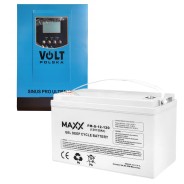 Комплект Volt Polska ULTRA-HV 2000 12/230V 1000/2000W + Акумулятор гелевий 4SUN MAXX GEL 120 Ah