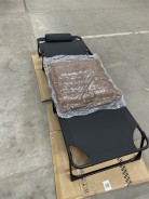 ! УЦІНКА ! Розкладне ліжко (розкладачка) з матрацом і подушкою LEOBRO Brown (LB-FB-A1-BRN)