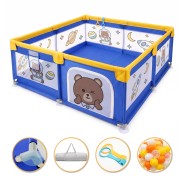 Дитячий манеж LEOBRO "Маленький астронавт" 200 x 200 см (LB-1168)