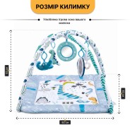 Дитячий розвивальний килимок з іграшками LEOBRO (LB-1181)