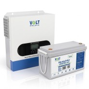 Volt Polska ULTRA PLUS 8500 24/230V (4200/8500W) + Акумулятор Volt Polska LiFePO4 25,6V 120Ah + BMS