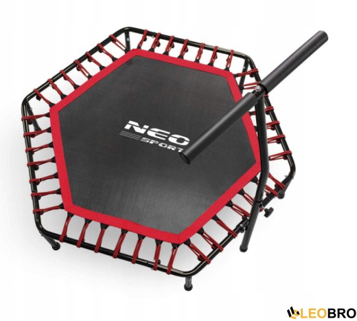 Фітнес батут Neo-Sport 127 см Red-black (1104) - 2