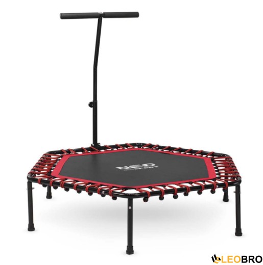 Фітнес батут Neo-Sport 127 см Red-black (1104) - 3