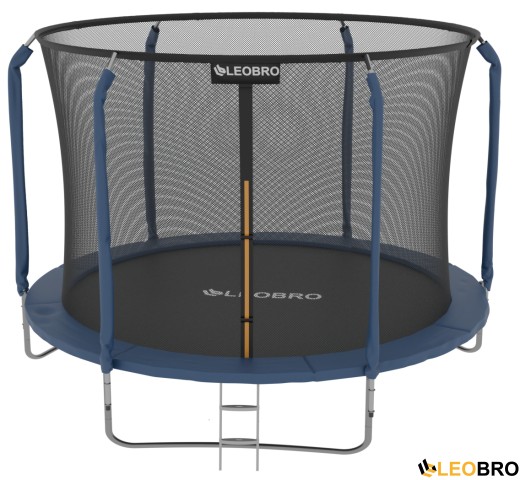 Батут із внутрішньою захисною сіткою 312 см LEOBRO Premium 10FT BLUE - 6