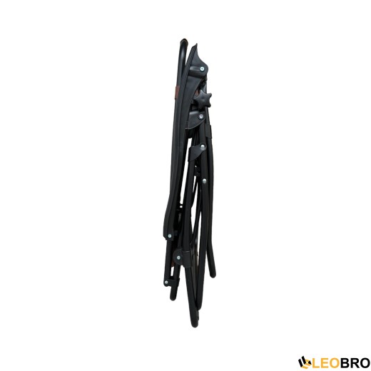Розкладне крісло шезлонг Zero Gravity LEOBRO Коричневе - 9
