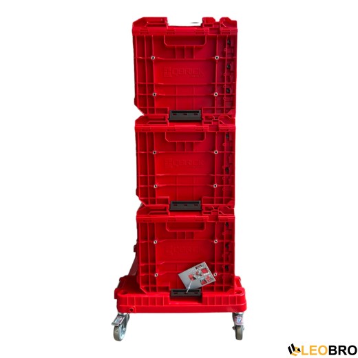 Комплект інструментальних ящиків Qbrick System ONE Drawer Workshop Set 1 red 2.0 - 2