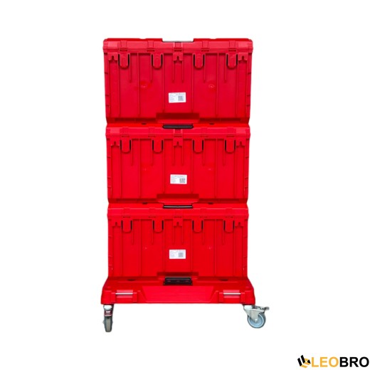 Комплект інструментальних ящиків Qbrick System ONE Drawer Workshop Set 1 red 2.0 - 3
