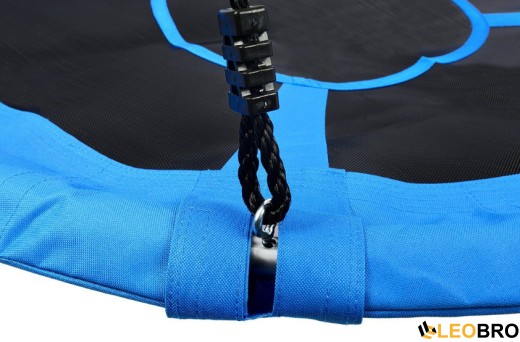 Гойдалка гніздо FUNFIT 100см (Синьо-чорна) (2609) - 7