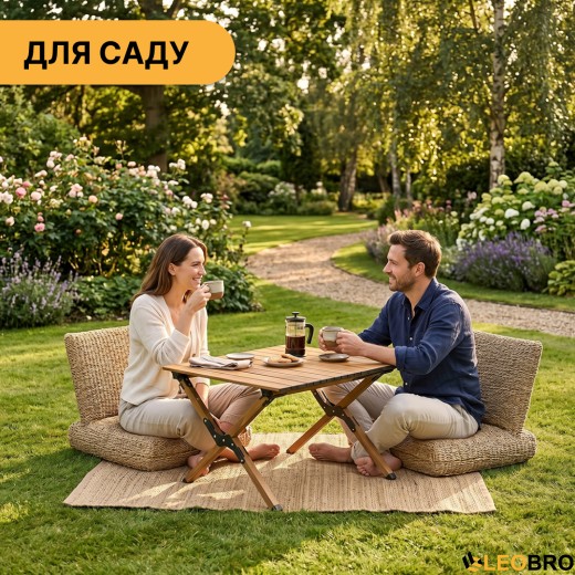 Раскладной туристический стол LEOBRO Camp Wood M (LB-1065) раскладной туристический стол LEOBRO Camp Wood M (LB-1065) - 7
