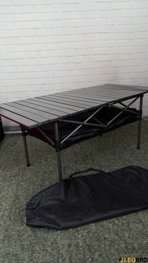 УЦЕНКА! Раскладной туристический стол для пикника LEOBRO 120x60x50 см (LB-FT-A3) - 4