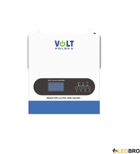 Сонячний інвертор Volt Polska ULTRA 7000 24/230V (3500/7000W) 100A MPPT (30-500V) (3SSS300024) - 1