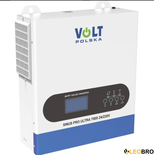 Сонячний інвертор Volt Polska ULTRA 7000 24/230V (3500/7000W) 100A MPPT (30-500V) (3SSS300024) - 2