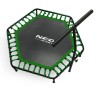 Фітнес батут Neo-Sport 127 см Green-black (1103) - 3