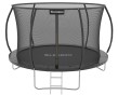 Батут із внутрішньою захисною сіткою 252 см LEOBRO Premium Pro 8FT BLACK - 5